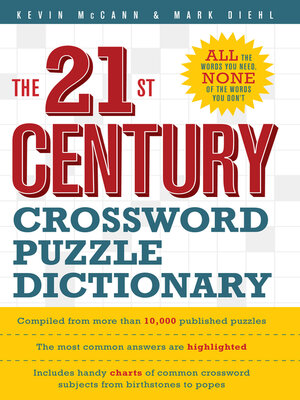 cover image of The 21st Century Crossword Puzzle Dictionary